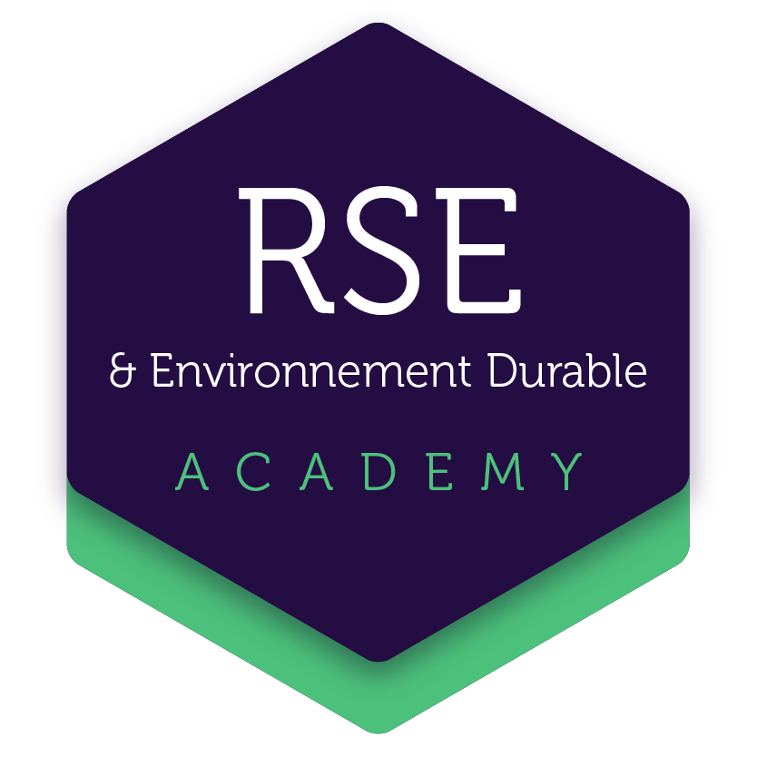 Formations RSE et Développement Durable Badge vert formations RSE & Développement durable by SSIA Academy