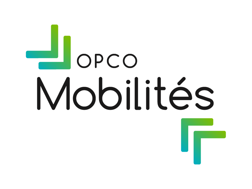 Logo de l'OPCO Mobilités partenaire de SSIA Academy, organisme de formation continue